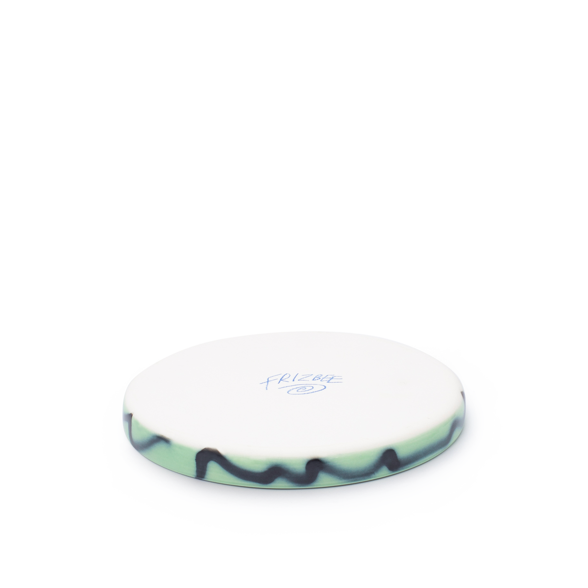 BABY PLATE - GREEN PIZZA